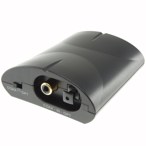 D/Aコンバーター DAC 2種類の入力 (光/同軸) に対応 D/Aコンバーター DAC 最大192kHz/24bitまで対応 デジタル音声からアナログ音声に変換 高音質 DAコンバーター 上海問屋 DN-68854 【lucky5days】