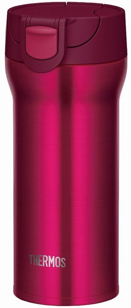 【THERMOS/サーモス】 真空断熱ケータイタンブラー 【ワンタッチオープンタイプ】 0.36L バーガンディー JNM-360 BGD