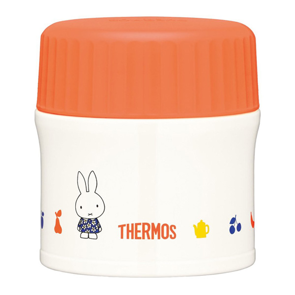 [THERMOS/サーモス] 真空断熱フードコンテナー JBI-270DB-R(レッド) 弁当箱 ミッフィー