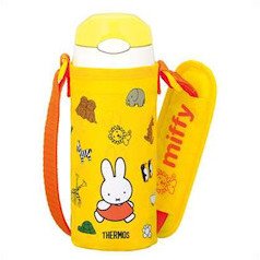 【送料無料】【タイムセール】[THERMOS/サーモス] 真空断熱ストローボトル ミッフィー 0.36L　FFI-401FB（Y）（ワンタッチオープンタイプ）
